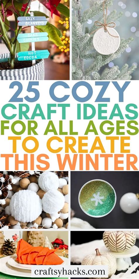 25 Winter Crafts Anyone Can Make - Craftsy Hacks