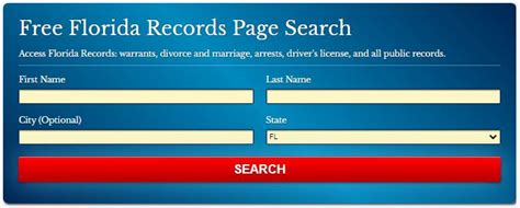 Fl Search Florida Arrest Records