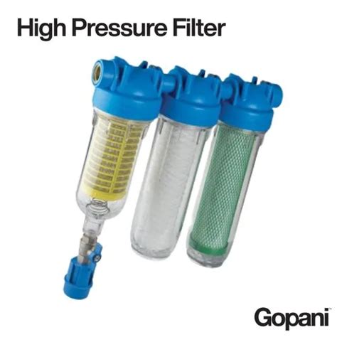 High Pressure Filter At 2500 00 Inr In Ahmedabad Gujarat Gopani Product Systems Private Limited