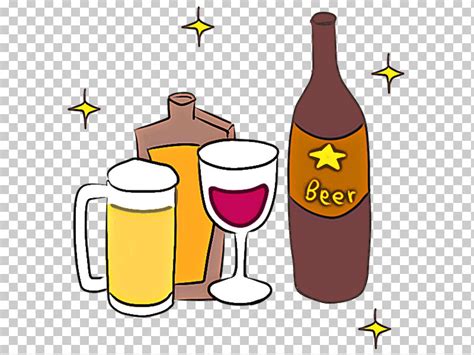 Cartoon Drink Beer Bottle Bottle Alcohol Png Clipart Alcohol Beer