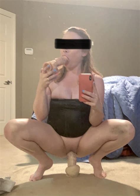 She Took Turns Cramming These Huge Dildos Into Her Pussy And Then