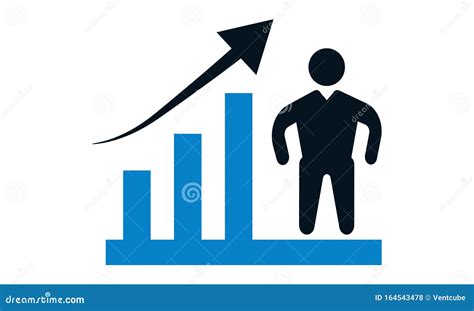 Business Progress Icon Vector Illustration Stock Vector Illustration