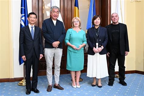 Primarul Sibiului Astrid Fodor A Primit Vizita Ambasadorului Japoniei