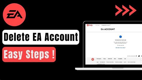 How To Delete Ea Account Youtube