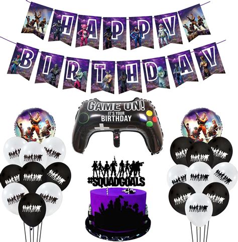 Fortnite Verjaardag Versiering Fortnite Thema Happy Birthday