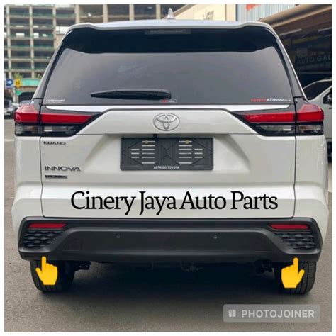 Jual Bodykit Spoiler Body Kit Bumper Belakang Innova Zenix Original