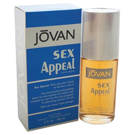 Jovan Sex Appeal By Jovan For Men Eau De Cologne Spray Fragrance Outlet