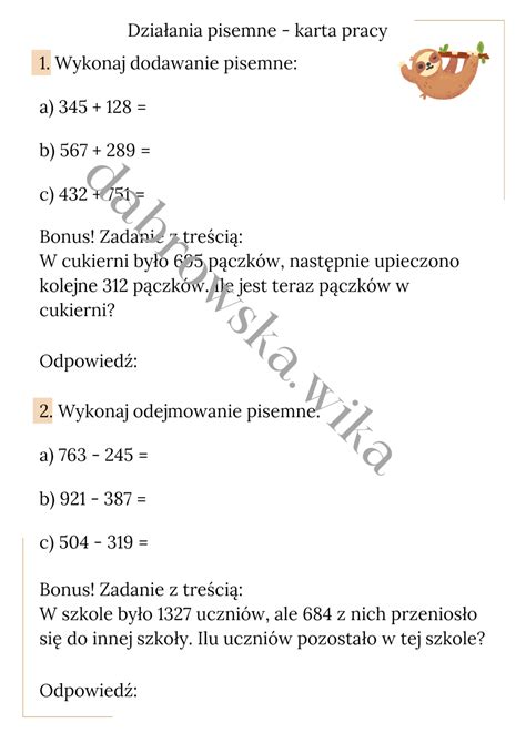 Dzia Ania Pisemne Podsumowanie Z Oty Nauczyciel