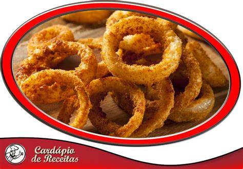 Onion Rings Ou Cebola Milanesa Card Pio De Receitas