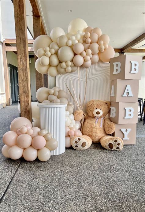 The Ted Party Package With Baby Blocks Confetti Party Hire