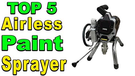 Top 5 Best Airless Paint Sprayer Review 2024 Youtube