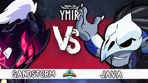 Sandstorm VS Java Losers Semi Final Brawlhalla Trial Of Ymir NA