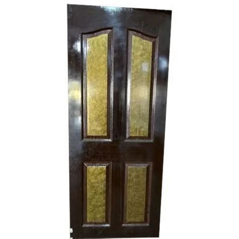 Sagwan Wood Polished Interior Carved Wooden Door Size 7x3 Feet At Rs