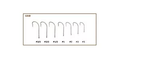Anzuelos 1210 Nº 1 X 100 U Microcentro