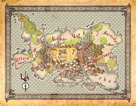 Maps from Son of the Black Sword | Monster Hunter Nation