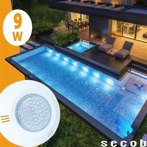 Refletor Para Piscina Power LED Frente New 9W RGB