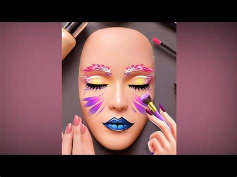 ASMR No Music Mannequin Makeup Makeup On Mannequin Makeup Asmr