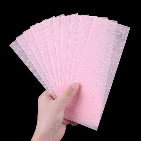 100pcs Removal Nonwoven Body Cloth Hair Remove Wax Paper Wax Strip