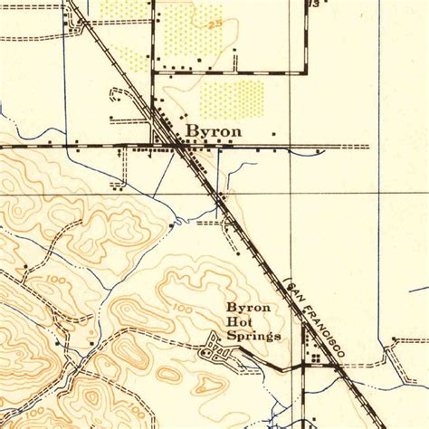 Byron Ca Map - Aurie Shaylyn