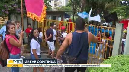 Greve do metrô em BH segue por tempo indeterminado escala mínima foi