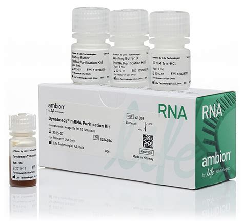 Dynabeads MRNA Purification Kit For MRNA Purification From Total RNA