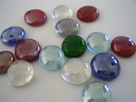 Colorful Glass Pebbles Free Image Download