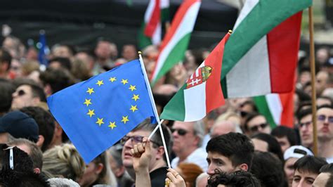 Hungarians Rise Tens Of Thousands Protest Against Pm Orban In Budapest