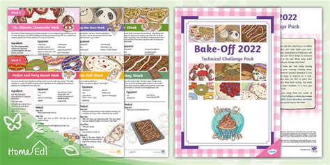 Bake-Off Technical Challenge Pack 2022 (Teacher-Made)