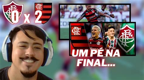 React Fluminense 0 X 2 Flamengo Campeonato Carioca Semifinal