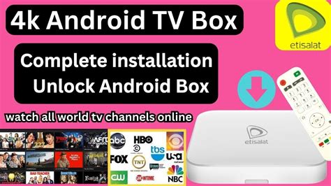 Etisalat Android Box How To Unlock Setup Android Box YouTube