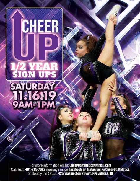 Cheerleading Flyer Template