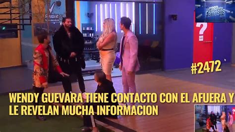 Wendy Guevara Tiene Contacto Con El Afuera Y Le Revelan Mucha