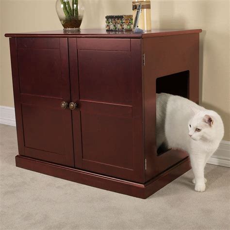 Meow Town Concord Cat Litter Box Cabinet | BaxterBoo