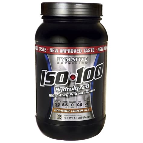 Dymatize Nutrition Iso 100 Hydrolyzed Whey Protein Isolate Gourmet