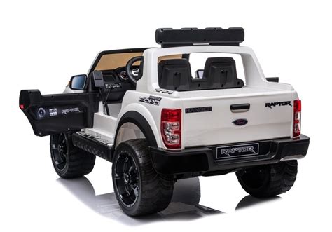 Ford Raptor Electric Ride On Car Dk F150r Police White Electric Ride