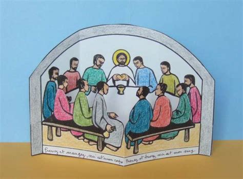 Printable Last Supper Craft Printable Calendars At A Glance