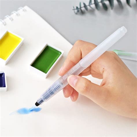 Klopfen Wasser Stift Aquarell Stift Sechs Einstellen Gro E Kapazit T