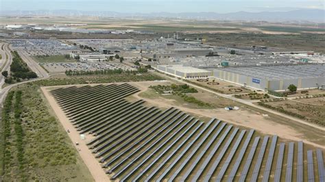 Stellantis Monta Una De Las Mayores Plantas Fotovoltaicas De