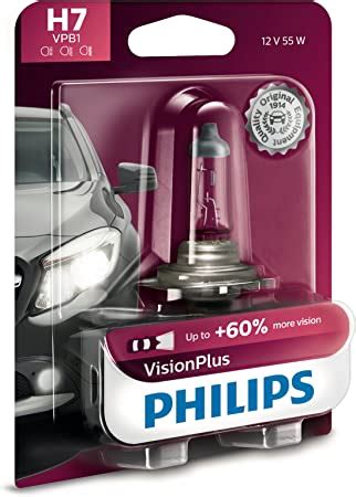 Amazon Philips H Visionplus Upgrade Headlight Bulb With Up To