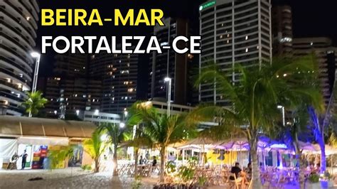 Orla Da Beira Mar De Fortaleza No Cear Youtube