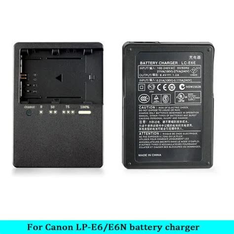 CHARGEUR DE BATTERIE Canon LC E6E Pour Canon EOS LP E6 7D 60D 6D 70D