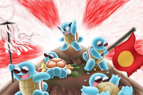 Squirtle Squad Leader Wallpaper