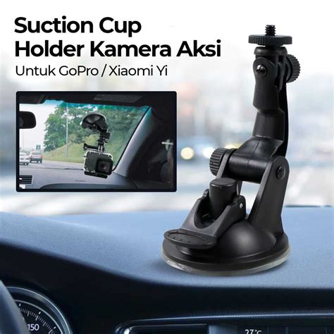 Jual Suction Cup Car Holder Mobil Kamera Aksi GoPro Xiaomi Yi