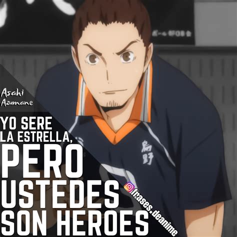 El Personaje Asahi Azumane El Anime Haikyuu Haikyuu Asahi Anime