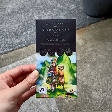 Wellington Chocolate Factory Peru Dark Chocolate Reviews Abillion