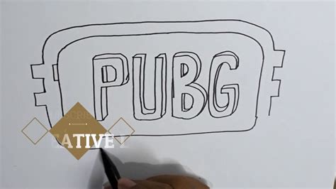 Cara Menggambar Logo Pubg 3d How To Draw Pubg 3d Logos Youtube