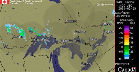 Brantford Weather - Kennedy Street Station Live doppler