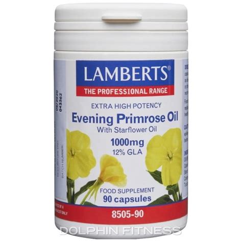 Lamberts Evening Primrose Oil 1000 Mg With Starflower Oil 90 Capsules