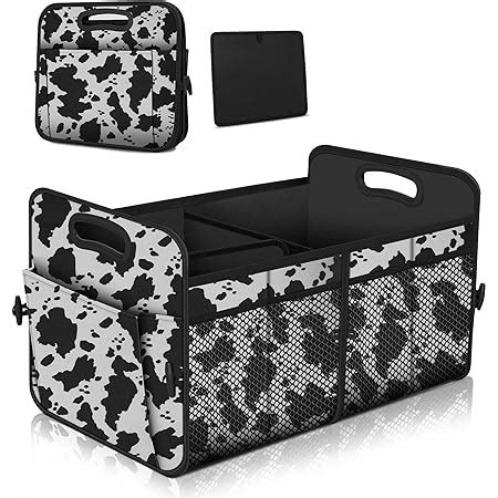 Amazon Femuar Car Trunk Organizer Car Storage Organizer With L