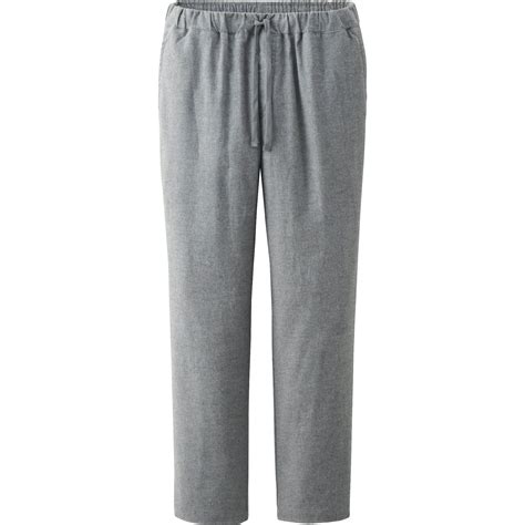 Uniqlo Men Flannel Pants In Gray For Men Lyst